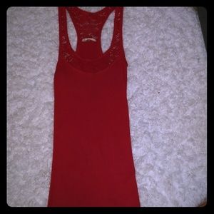 Red Hollister tank Size Small